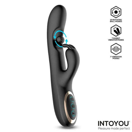 Patty Vibrator with Rotating Ball featuring ergonomic design, clitoral stimulator, and multiple vibration modes for enhanced pleasure.