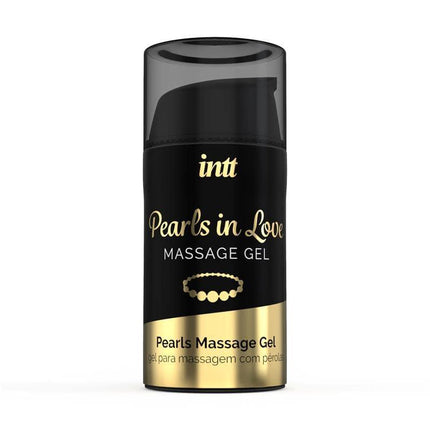 Pearls in Love Pearl Massage gel bottle on white background