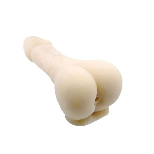 Penis Enlargement Bigger Man sleeve with lifelike texture and defined details, ideal for enhancing intimate experiences and solo pleasure.