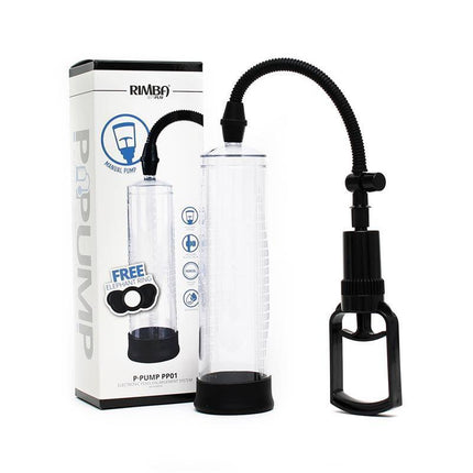 Penis Enlarger with Manual Pump P-Pump PP01 in packaging