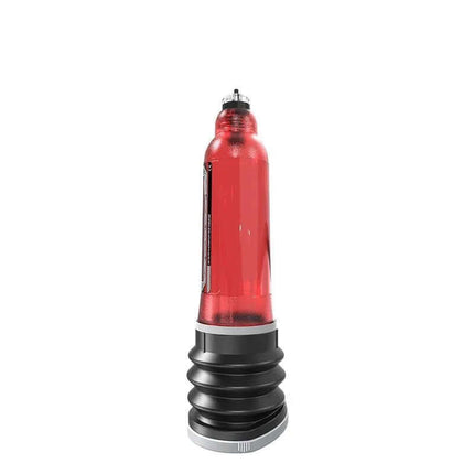 Penis Pump Hydromax7 Red for enhancing erection strength and durability, ideal for 13-18 cm sizes. Advanced design for confidence.