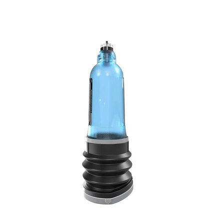 Blue Penis Pump Hydromax7 Wide Boy for enhanced performance and endurance