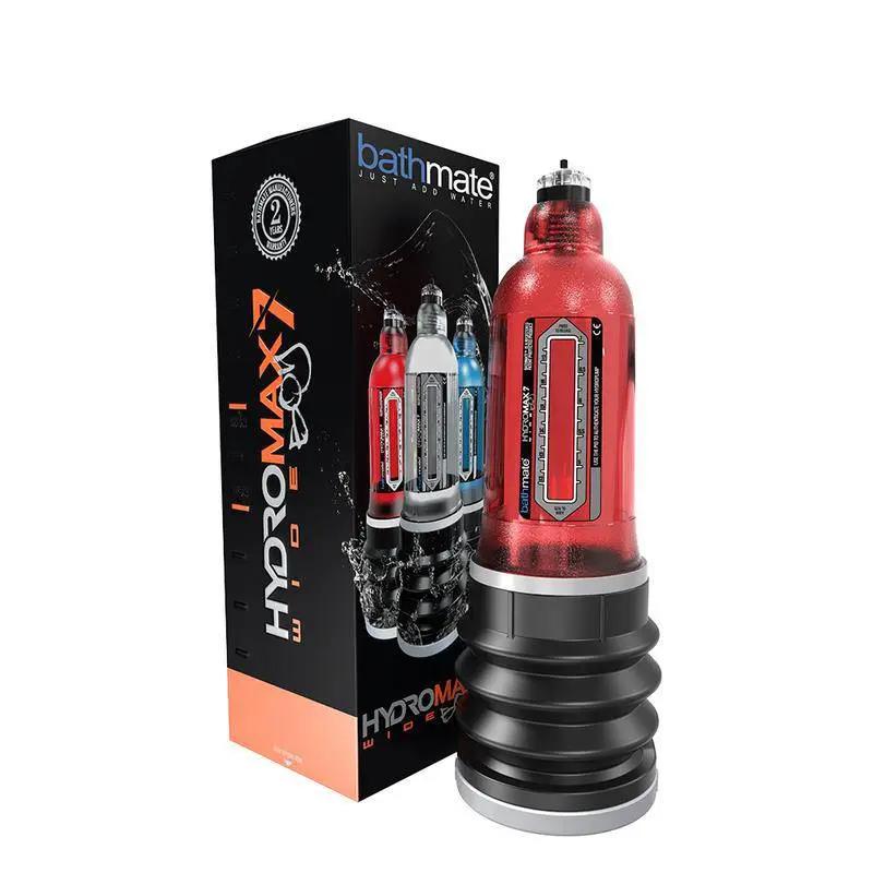 Penis Pump Hydromax7 Wide Boy Red - secretsextoys.store