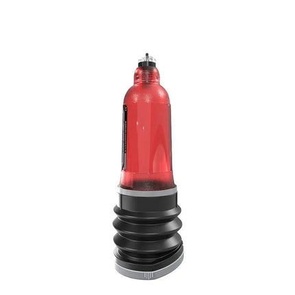 Red Penis Pump Hydromax7 Wide Boy for stronger erections and lasting gains in length and girth