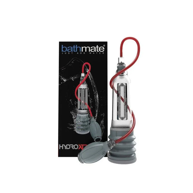 Penis Pump Hydroxtreme7 by Bathmate featuring hydraulic system for enhanced performance and measurable gains in length and girth.