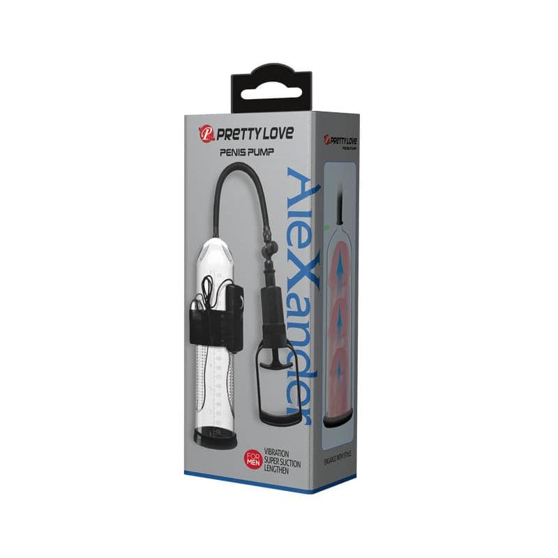 Penis Pump with Vibrating Alexander - secretsextoys.store