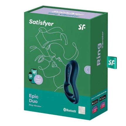 Penis Ring Epic Duo with APP Satisfyer Connect packaging