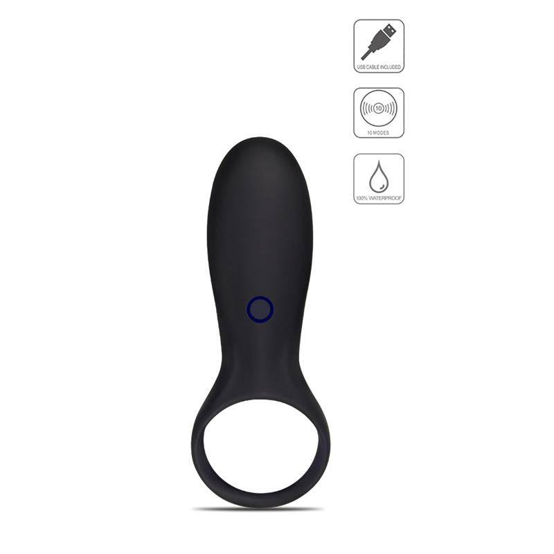 Penis Ring iJoy Stamina Ring USB Black - secretsextoys.store