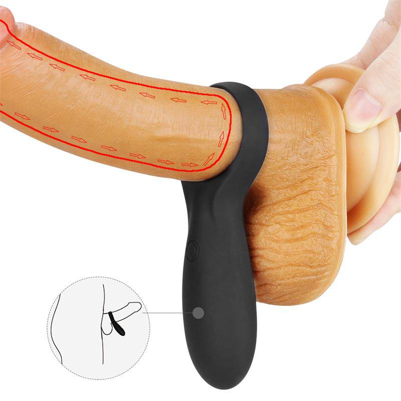 Penis Ring iJoy Stamina Ring USB Black - secretsextoys.store