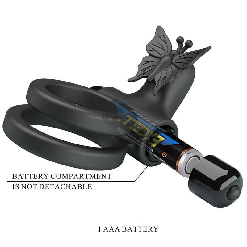 Penis Ring Passionate Ring IX with Vibration - secretsextoys.store