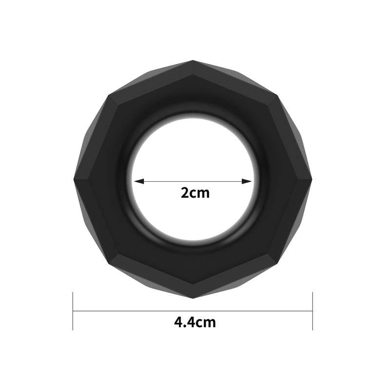 Penis Ring Power Plus Black - secretsextoys.store