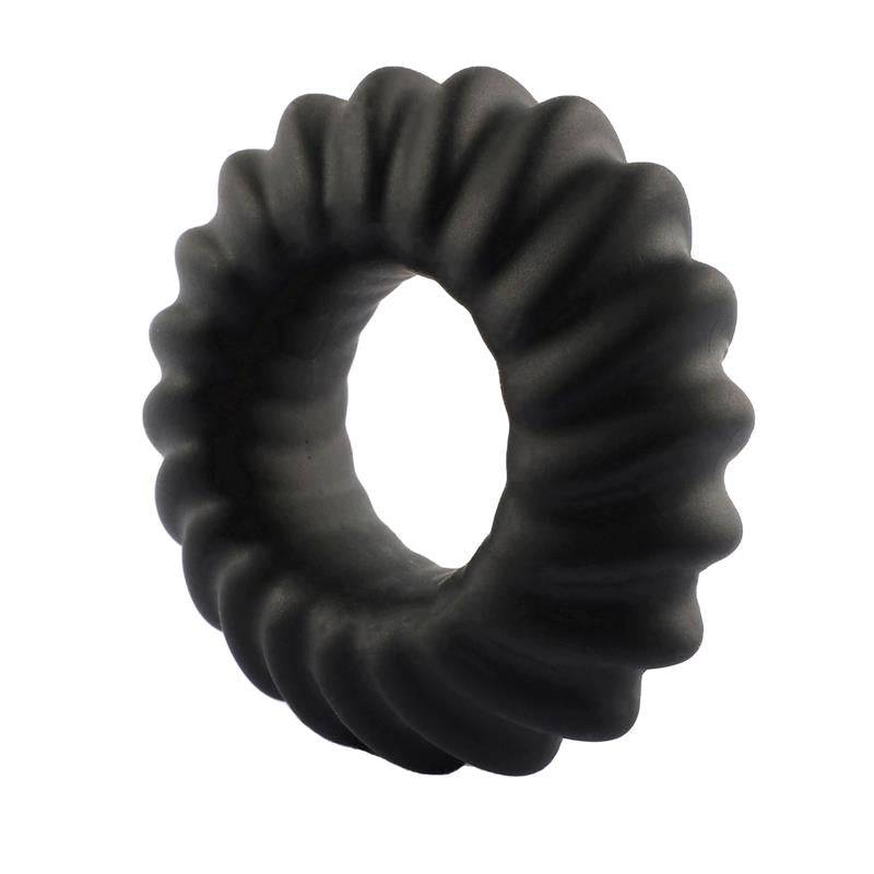 Penis Ring Sawtooth Liquid Silicone 25 mm - secretsextoys.store