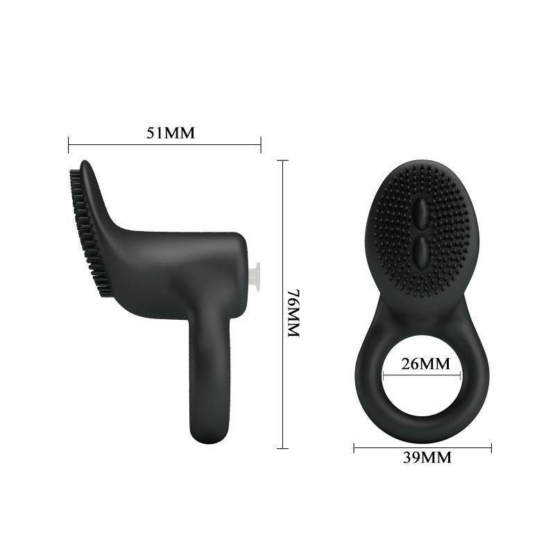 Penis Ring with Vibration Cobra - secretsextoys.store