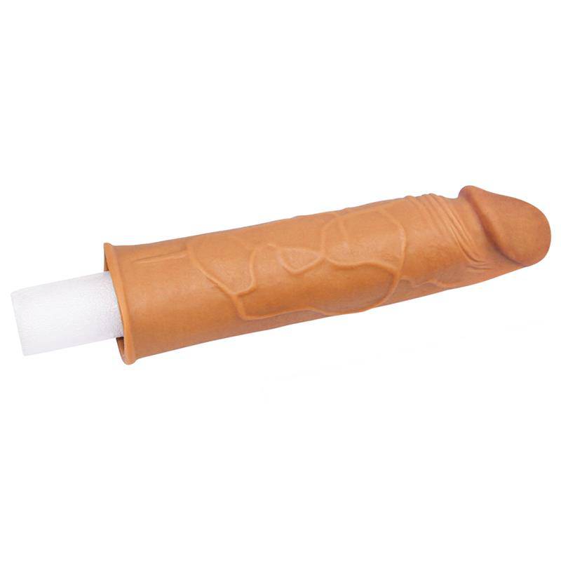 Penis Sleeve Pleasure X Tender Brown - secretsextoys.store