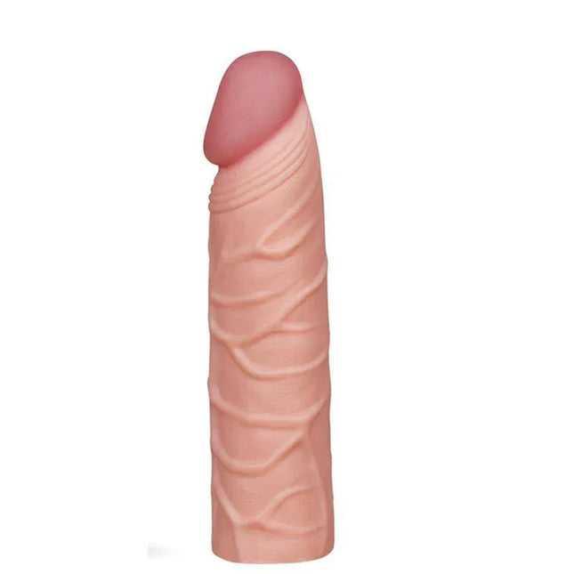 Penis Sleeve Pleasure X Tender Flesh realistic design with lifelike glans and veined shaft for enhanced stimulation.