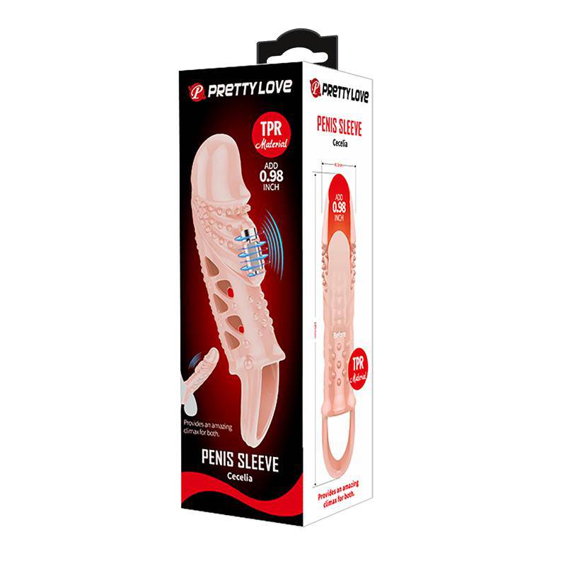 Penis sleeve with vibration - secretsextoys.store
