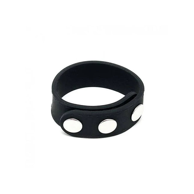 Penis Strap Adjustable Silicone ring featuring body-safe silicone material and adjustable design for enhanced sensation.