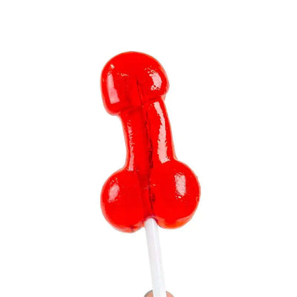 Penis Shaped Lollipop Strawberry Daiquiri Flavor with Alcohol - playful adult treat, fruity daiquiri taste with 4.8% ABV