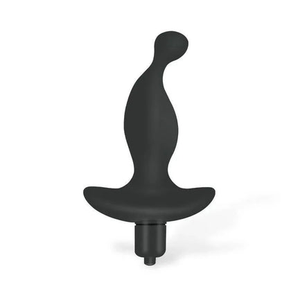 Peridot Vibrating Anal Plug by Afterdark in black, crafted from body-safe silicone, showcasing premium design for pleasurable exploration.