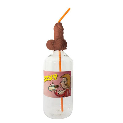 Personal Penis Bottle Mulato 500 ml adult novelty drinking bottle for parties and events.