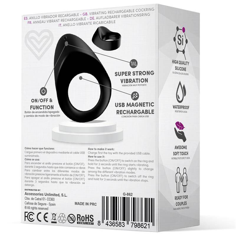 Picker Silicone Couple Cockring - secretsextoys.store