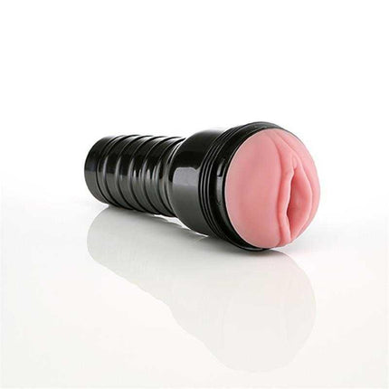 Pink Lady Destroya Vagina sleeve with realistic vagina opening and textured interior for enhanced stimulation.