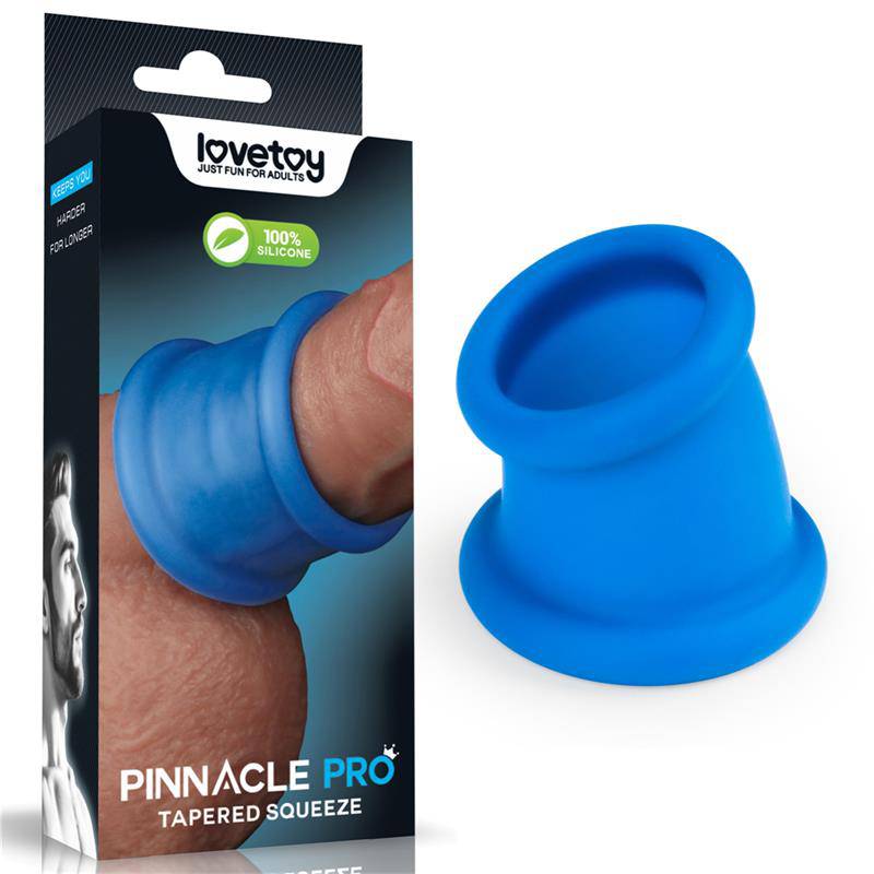 Pinnacle Pro Tapered Squeeze Stretcher Penis Ring - secretsextoys.store