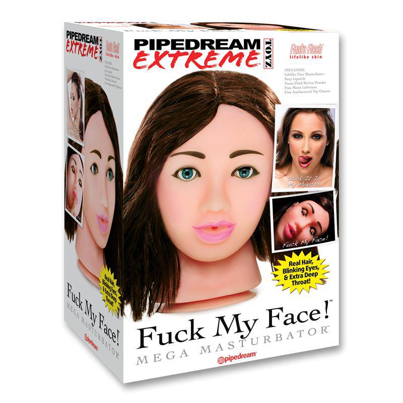 Pipedream Extreme Fuck My Face Brunette - secretsextoys.store