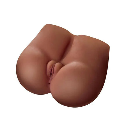 Pipedream Extreme Toyz Fuck My Black Bubble Butt Black dual-entry male masturbator