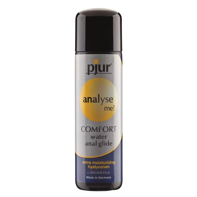 Pjur Analyse Me! Comfort Glide 250 ml water-based lubricant bottle