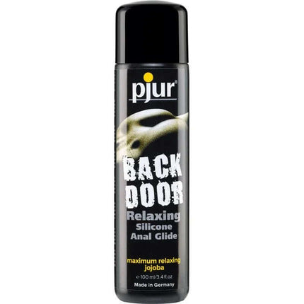Pjur Backdoor Anal Glide 100 ml silicone-based lubricant for intense anal play with jojoba extracts for relaxation.