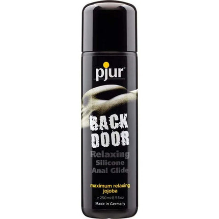 Pjur Backdoor Anal Glide 250 ml silicone-based lubricant bottle for intense anal play