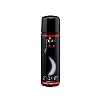 Pjur Light Lubricant 250 ml bottle, premium silicone formula for smooth, long-lasting glide