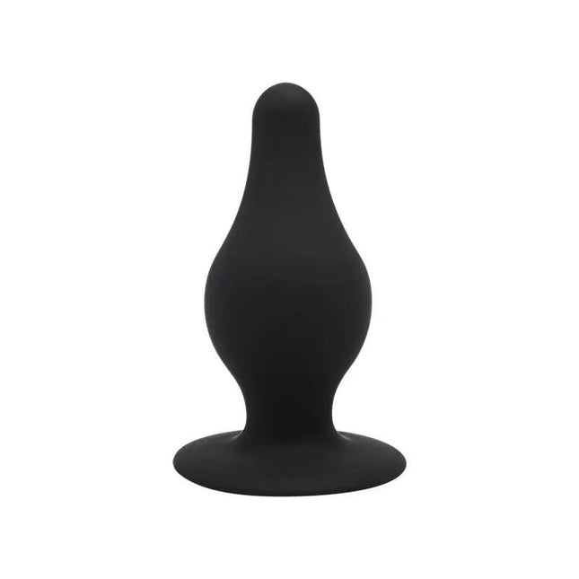 Plug Anal Model 2 S Negro dual-density silicone plug by SilexD for realistic anal play.
