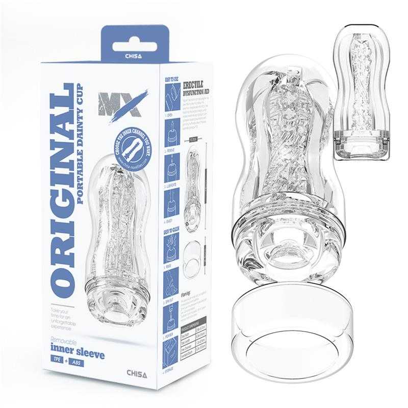 Portable Cup Male Masturbator with Suction - secretsextoys.store