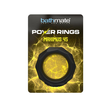 Power Ring Maximus 45 packaging featuring ultra-soft silicone ring for comfort and performance.