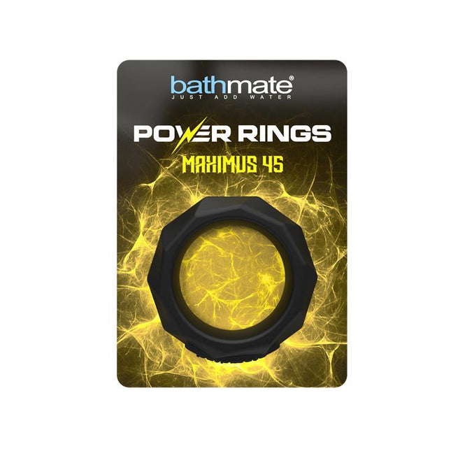 Power Ring Maximus 45 packaging featuring ultra-soft silicone ring for comfort and performance.