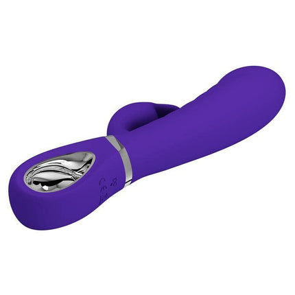 Prescott G-Spot Vibrator Lilac featuring dual-stimulation design with 7 vibration settings for targeted G-spot and clitoral pleasure.