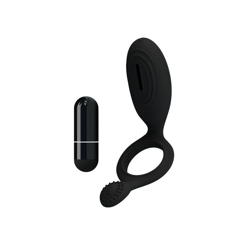 Pretty Love Cock Ring Ethel Black - secretsextoys.store