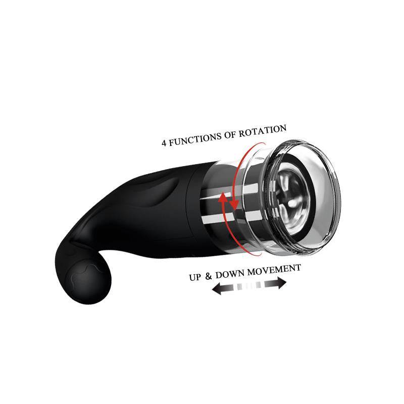 Pretty Love Masturbator Breton Black - secretsextoys.store