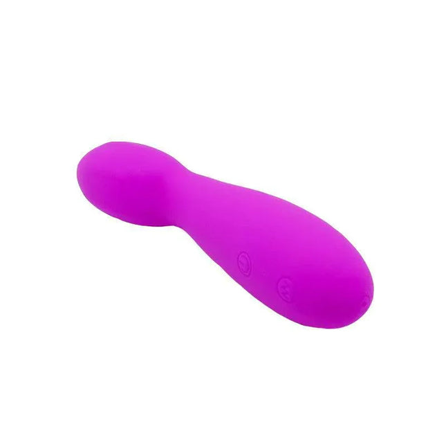 Pretty Love Mini Massager Arvin Purple rechargeable G-spot vibrator with 30 vibration functions in velvety-soft silicone finish
