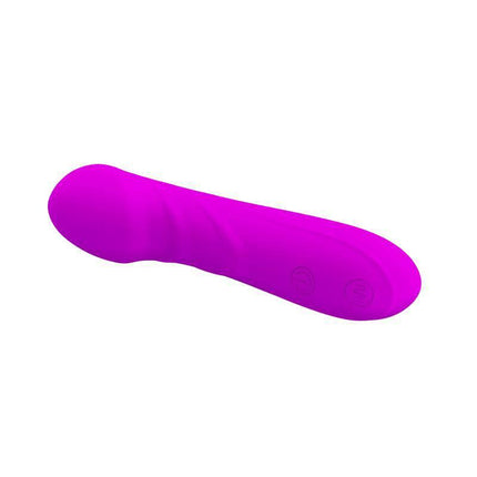 Pretty Love Mini Massager Reuben Purple silicone device for targeted G-spot stimulation