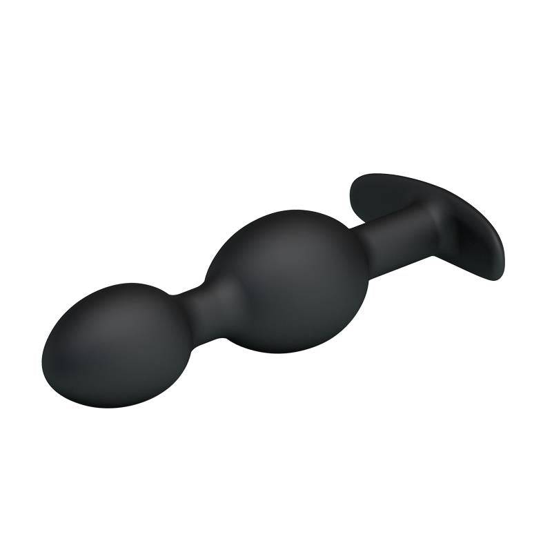 Pretty Love Silicone Anal Balls Black - secretsextoys.store