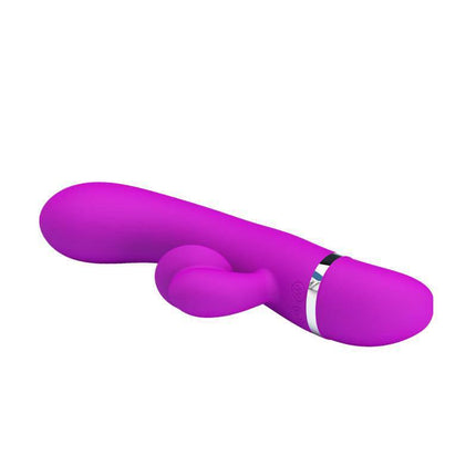 Pretty Love Vibe Bert Purple, premium silicone G-spot vibrator with ergonomic design for targeted stimulation.