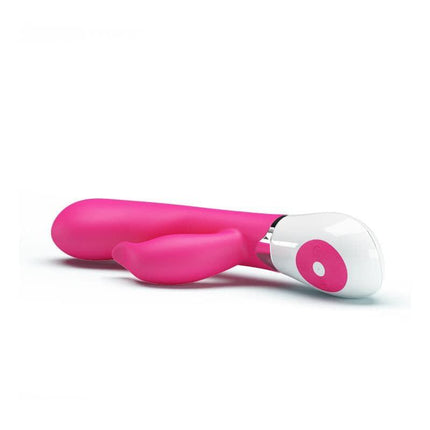 Pretty Love Vibe Felix Pink G-Spot Vibrator with voice control for deep, targeted pleasure, featuring ergonomic design for precise stimulation.