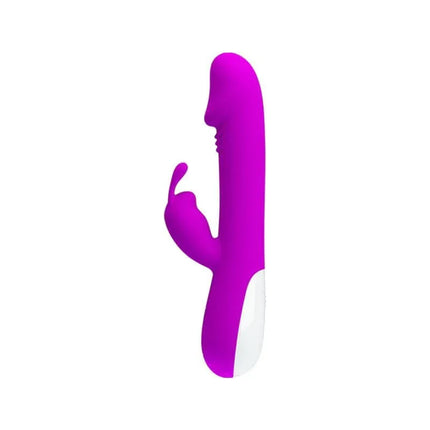 Pretty Love Vibe Robert Purple curved vibrator for G-spot stimulation