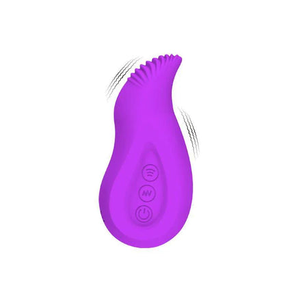 Pretty Love Vibrador a Control Remoto Eden CL40, purple ergonomic curved vibrator for remote-controlled stimulation