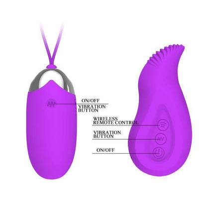 Pretty Love Vibrador a Control Remoto Eden CL40 with remote control and ergonomic design