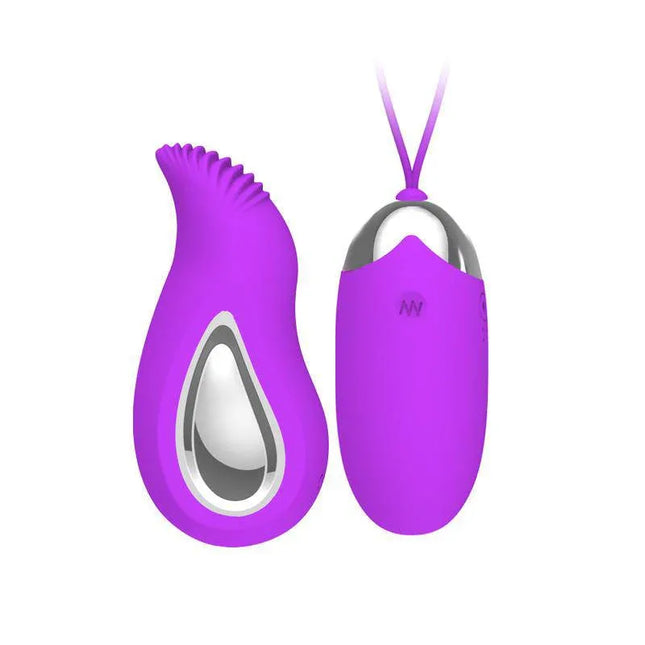 Pretty Love Vibrador a Control Remoto Eden CL40 in purple color with ergonomic curved design for precise stimulation.