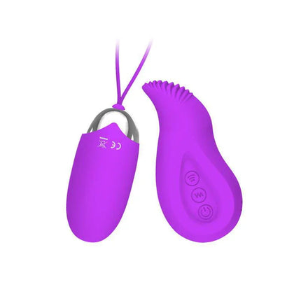Pretty Love Vibrador a Control Remoto Eden CL40 in purple with remote control and ergonomic design for versatile stimulation